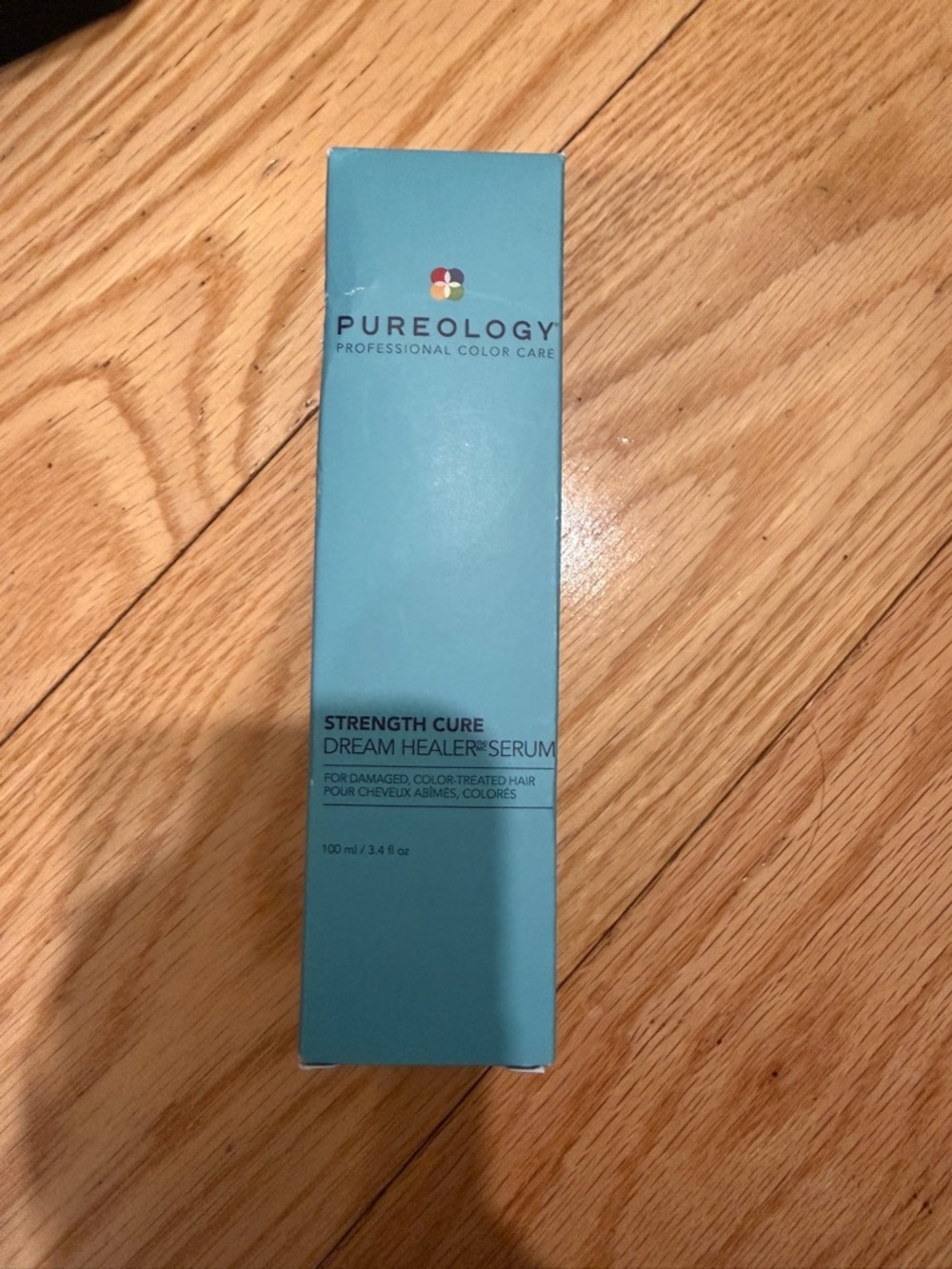 Pureology Strength Cure Dream Healer Serum — Teal Blue Packaging